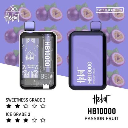 【喜貝 Hebat】10000口拋棄式電子煙 LED顯示屏 可充電 多口味選擇 台灣現貨速發:圖片 3