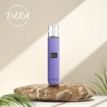 【VAKA】奢華皮革一代主機 義大利真皮 380mAh快充 LED顯示 通用RELX/SP2S/ILIA/LANA 現貨秒發