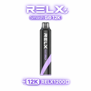 RELX Smash Go 12K 12000口拋棄式 15ml澎湃容量不乾燒 5%滿足感十足 400mAh穩壓續航 Type-C快充 CP值制霸全台 現貨秒發