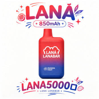 LANA 5000口拋棄式 搭載工藝級Mesh芯 800mAh全天候強勁輸出 7ml純淨風味體驗 支援 Type-C 快速回血 台灣現貨