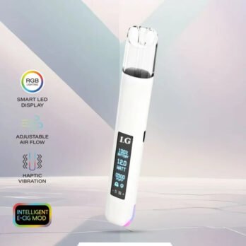 I.G Smart Vape Bar 一代主機 RGB 七彩呼吸燈條 智慧晶片控溫 Type-C 閃充不間斷 一代通用規格 質感金屬機身 台灣現貨秒發